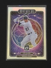 Trevor Story 2021 Donruss Optic Mythical Holo Prizm Insert #M17 Rockies