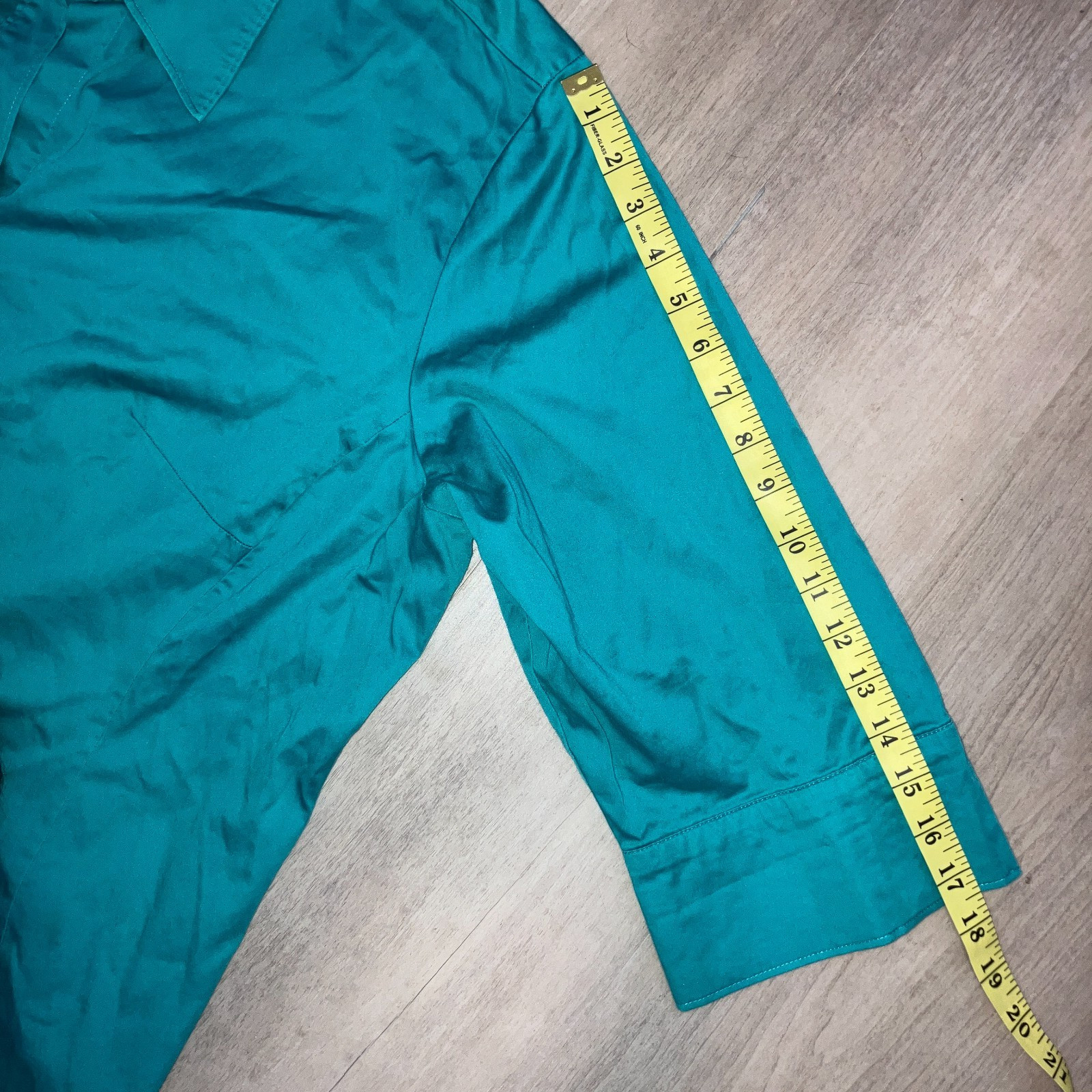 George Women's Plus Teal River 22W/24W Cotton Stretch Top image 8