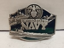 SISKIYOU UNITED STATES NAVY G-50 BELT BUCKLE 1987