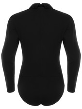 Men Leotard Penable Crotch Bodysuit Lyrical Dance Shirt Training Jumpsuit Samba