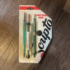 Vtg SCRIPTO Long Lead Family Bargain Pack Pencil And Pen B779