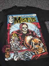 Misfits Shirt Size Small Band Tour Skull Skeleton