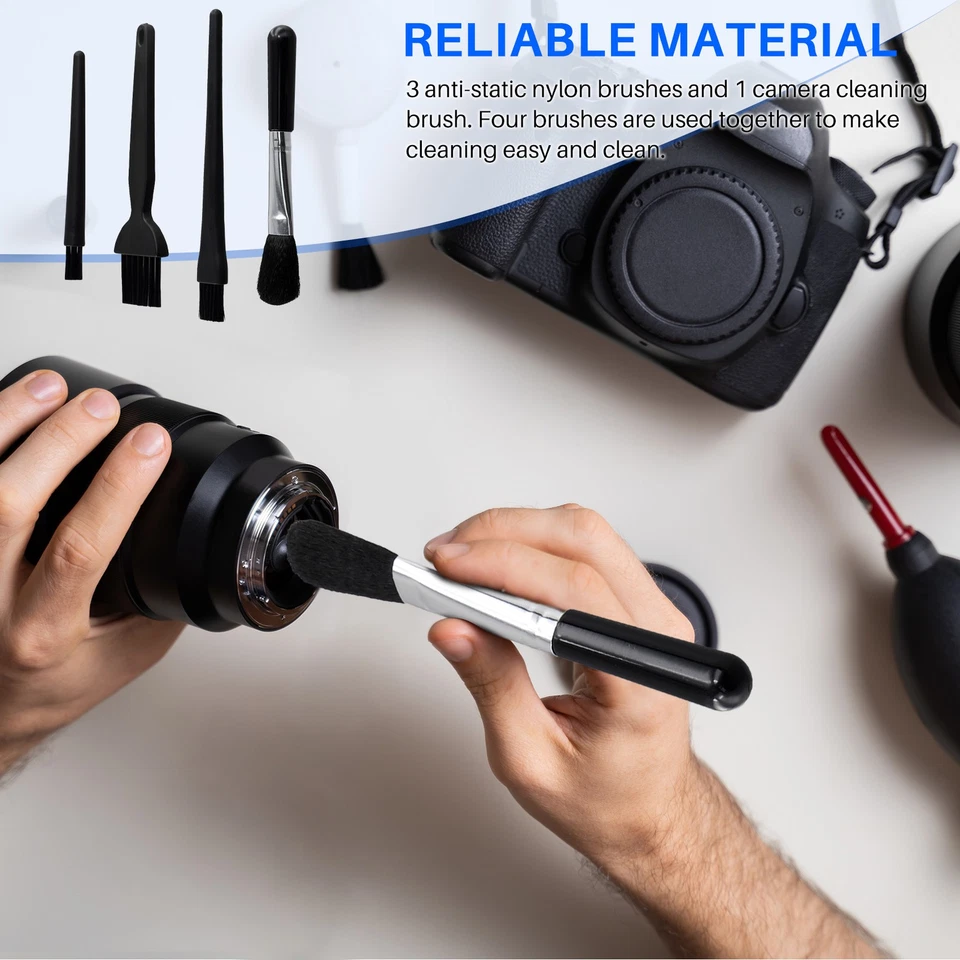 4Pcs Antistatic Brush Kit,Multi Antistatic Brush Keyboard Computer Cleaner1409 - Image 4 of 4