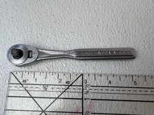 VINTAGE CRAFTSMAN -V- 43175 1/4" DRIVE With Oil Port Made In USA