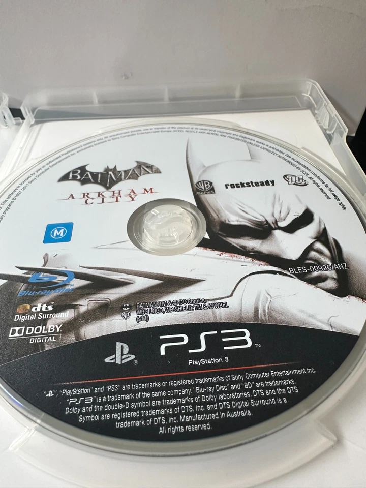 Batman Arkham Asylum & Arkham City - Playstation 3 PS3 Games Bundle Complete - Image 4 of 4