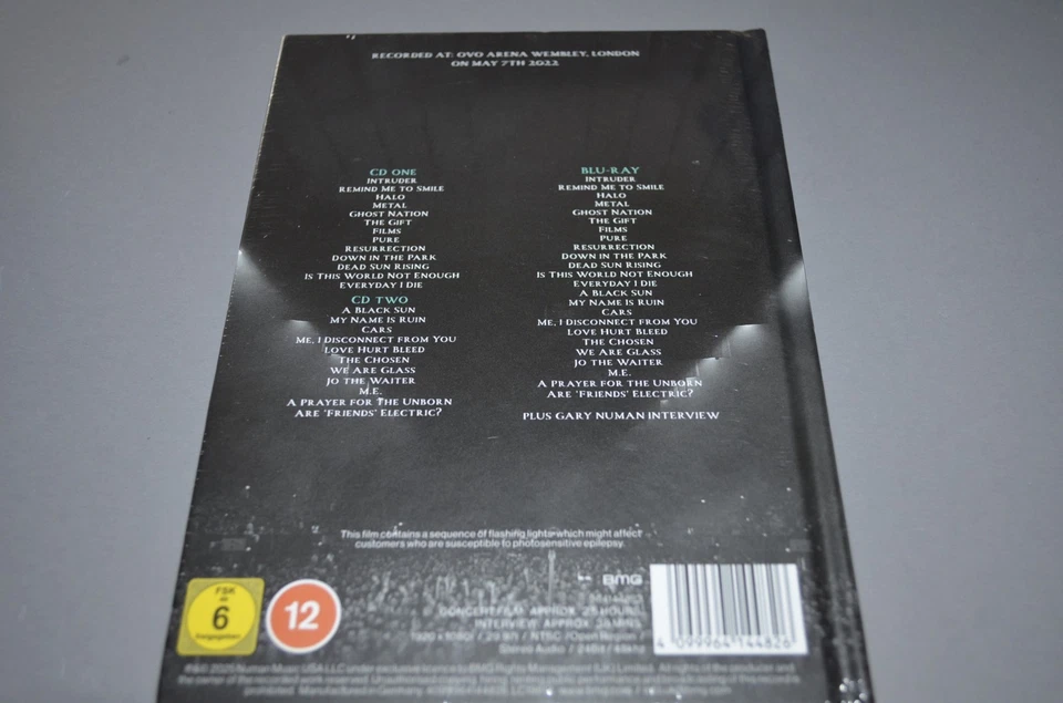 Gary Numan – A Perfect Circle: Live / BMG 2025 / EU / 2CD+BluRay Book / Sealed - Bild 2 von 2
