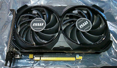 MSI NVIDIA GeForce RTX 4060 Ti 16 GB Ventus 2X Black OC Grafikkarte