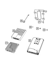 Genuine Mopar Pan Head Tapping Screw 6510472AA