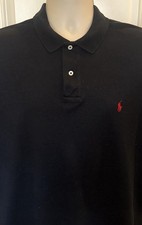 Polo by Ralph Lauren Men s Black Classic Fit Short Sleeve Polo Shirt Size L