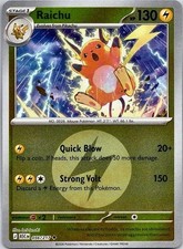 Raichu (Energy Symbol Pattern) 056/217 Ascended Heroes Pokemon Reverse Holo NM