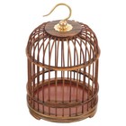 Wooden Bird Cage Decor Parrot Cage Vintage Bird Cage Hanging Bird Cage for Birds