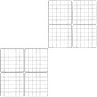  2 Count Wanddeckoration Dekorationen Eisenwand Hängen Wanddekoration