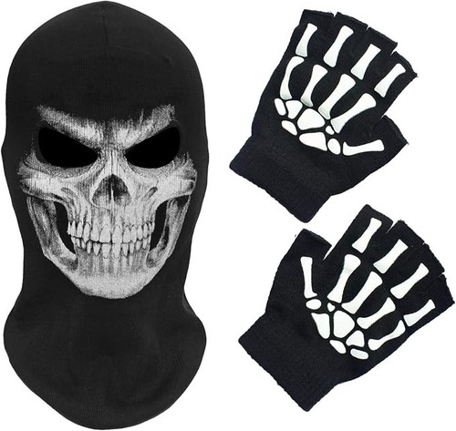 Skeleton Skull Face Mask Balaclava Full Face Halloween Costume Skull Mask