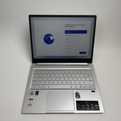 Acer Swift 13,5'' SF313-52 1,5Ghz i5-1035G4 8GB 512GB  Silber