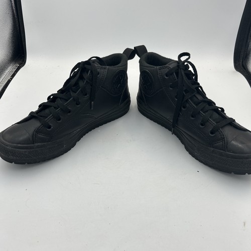 Scarpe alte Converse All Star unisex nere M7, W9 4,5 pollici ottime condizioni - Foto 4 di 12