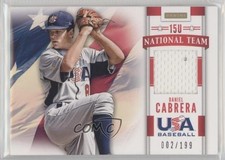 2013 USA Baseball Box Set 15U National Team Memorabilia 2/199 Daniel Cabrera 0s5