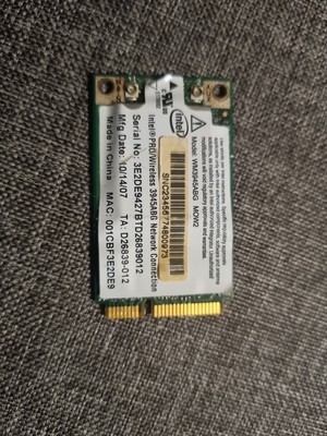 Intel Pro Wireless -3945ABG   Karte