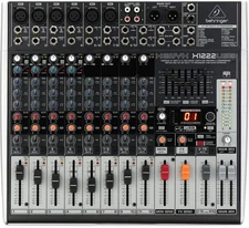 Behringer Xenyx X1222USB Mixer with USB and Effects