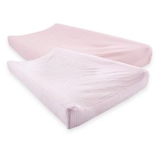 Baby Organic Cotton Changing Pad Cover 16x32 Inches - Soft  Gentle