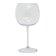 Clear Plastic Gin & Tonic Glass | 21cm Reusable Gin Balloon Cocktail Glass 500ml