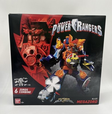 POWER RANGERS SUPER NINJA STEEL BLAZE MEGAZORD 2018 43740 Gekiatsu