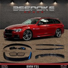 F�R BMW F31 FRONTLIPPE SPLITTER HECKDIFFUSOR SPOILER GRILL M PERFORMANCE BODYKIT