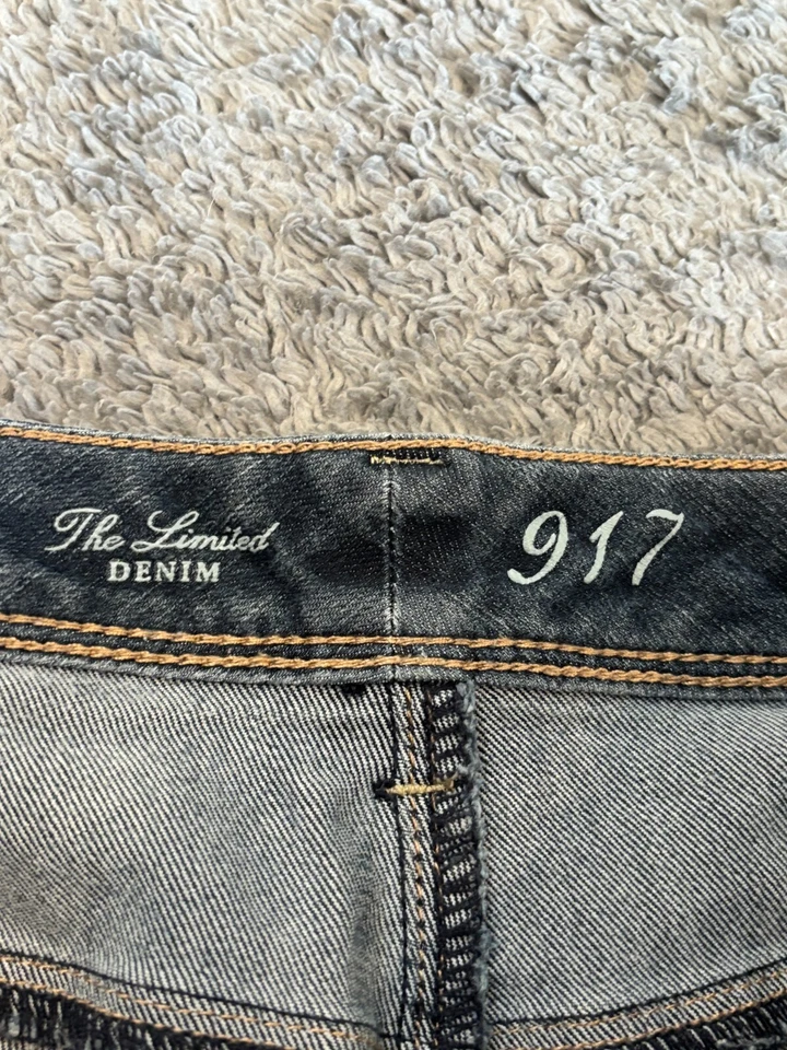 The Limited Jeans Womens 8 Skinny Leg 917 Blue Denim Medium Wash Casual Stretch - Imagem 2 de 4