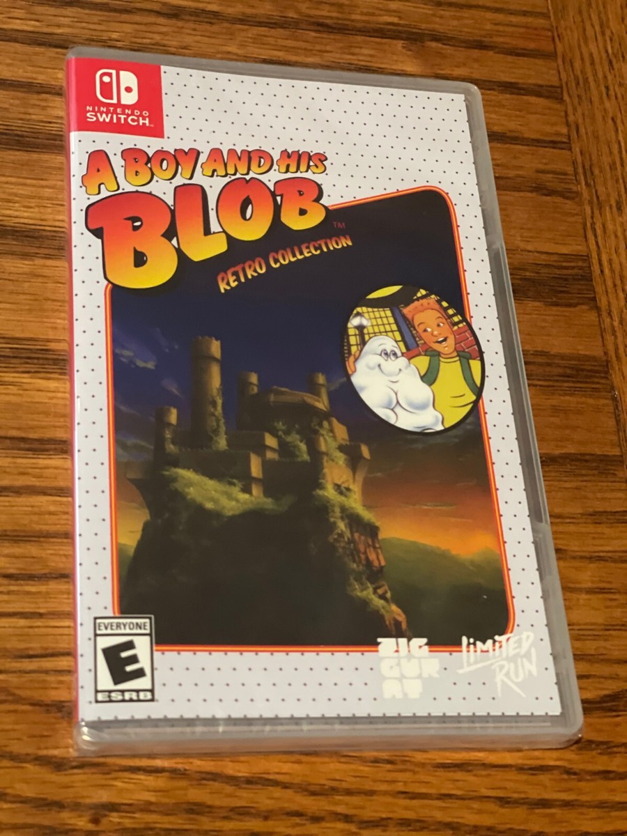 Nintendo SWITCH LIMITED RUN #175: A BOY AND HIS BLOB RETRO