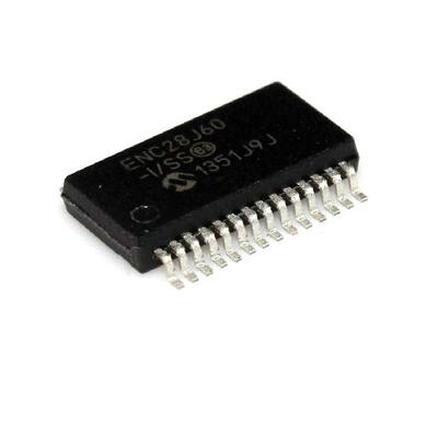 10PCS ENC28J60-I/SS ENC28J60 SSOP28 Stand-Alone Ethernet Controller