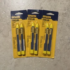 3 Pack Irwin Strait-Line Markering Crayons (666062) - Yellow