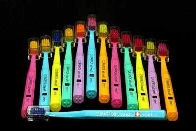 10x Curaprox CS smart Zahnbürste - Original Schweiz – 10er Multipack