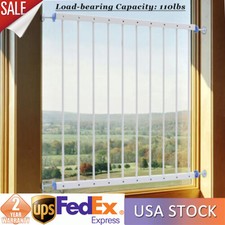 Adjustable Metal Safety Window Guard for Kids 30.7-34.3 Inches