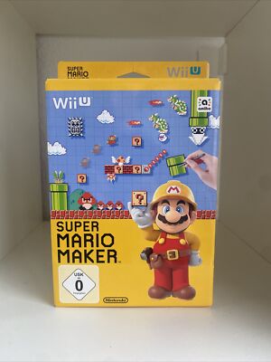 Super Mario Maker & Artbook (Nintendo Wii U, 2015)