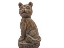 Wade Whimsies Brown Cat Pet Shop Friends Series Made in England 1.5