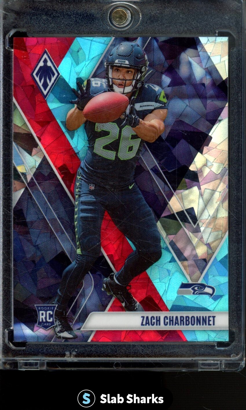 2023 PANINI PHOENIX ZACH CHARBONNET FIRE AND ICE SEISMIC /50 #127 ROOKIE RC