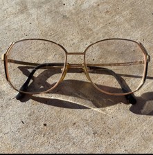 Vintage Gold Marchon Bi Focal Eye Glasses Mid Mod Frames