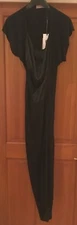 PREEN LINE Serpant Dress Long Black Stretch Silk Blend Size S BNWT NEW RRP £350