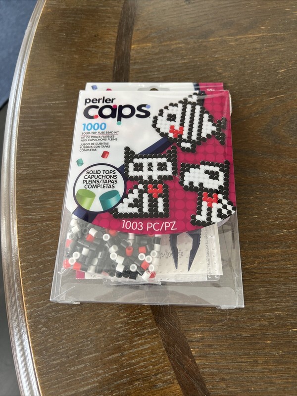 Perler Cap X-Ray Pets Kit 1000 Solid top Fuse Beads Iron Bead Art Craft
