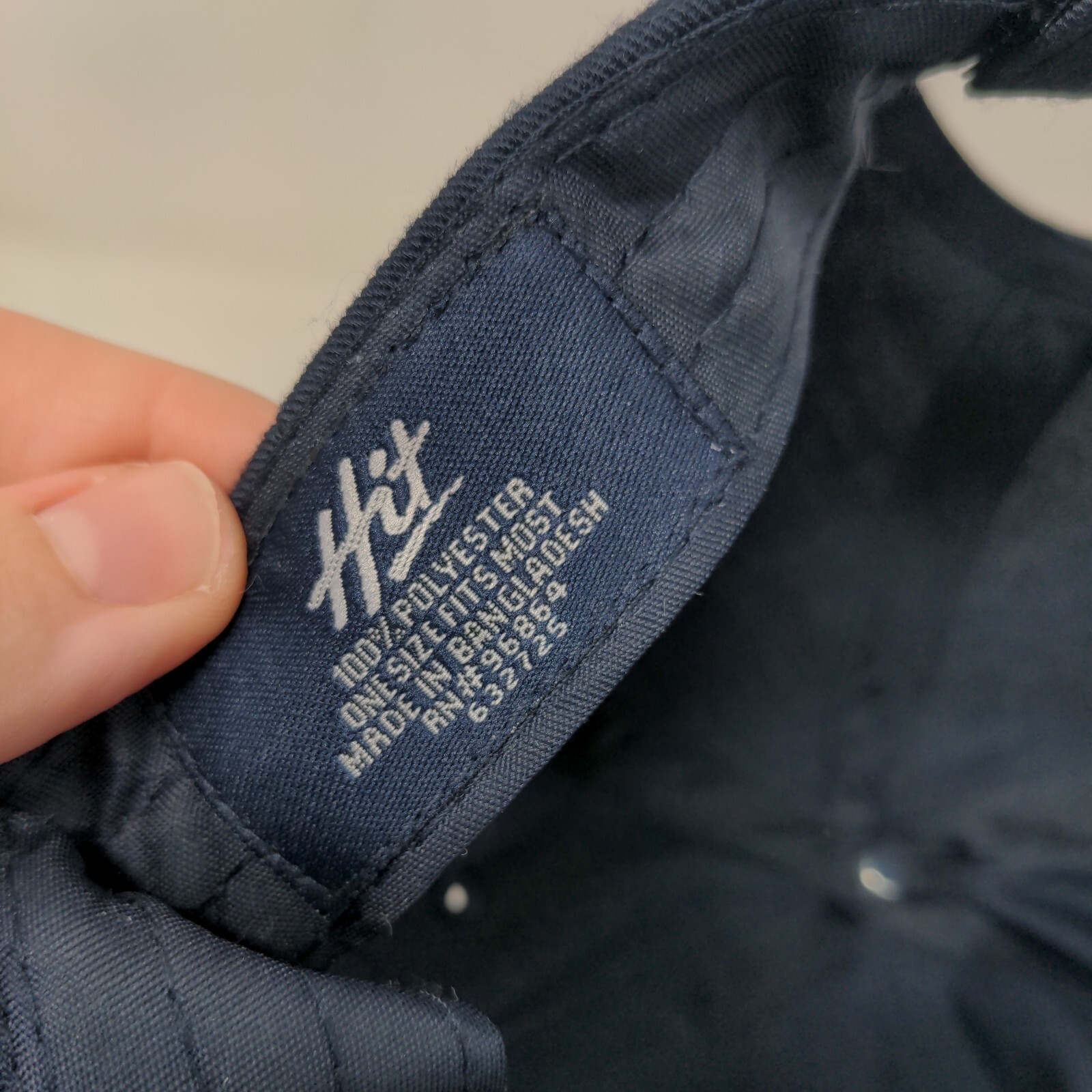 Eskuad Field Data Platform Strapback Hat Blue OSF… - image 7