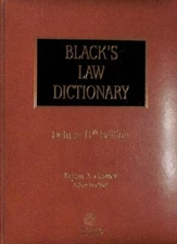 Black’s Law Dictionary, Deluxe 11th Edition, Bryan A. Garner, 9781539229766