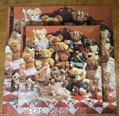 1985 Springbok The Best of Friends Puzzle Teddy Bears PZL 2114 500