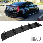 For Cadillac CTS XTS ATS CT4 CT5 Rear Diffuser Fins Bumper Lip Splitter Spoiler