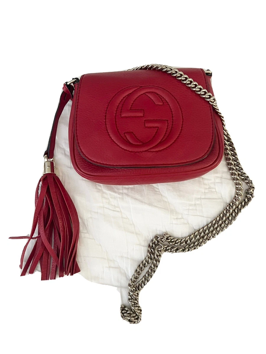 Gucci Small Soho Flap Crossbody Bag