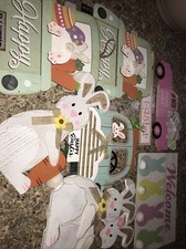 easter lot plaques signn craft wreath supplies