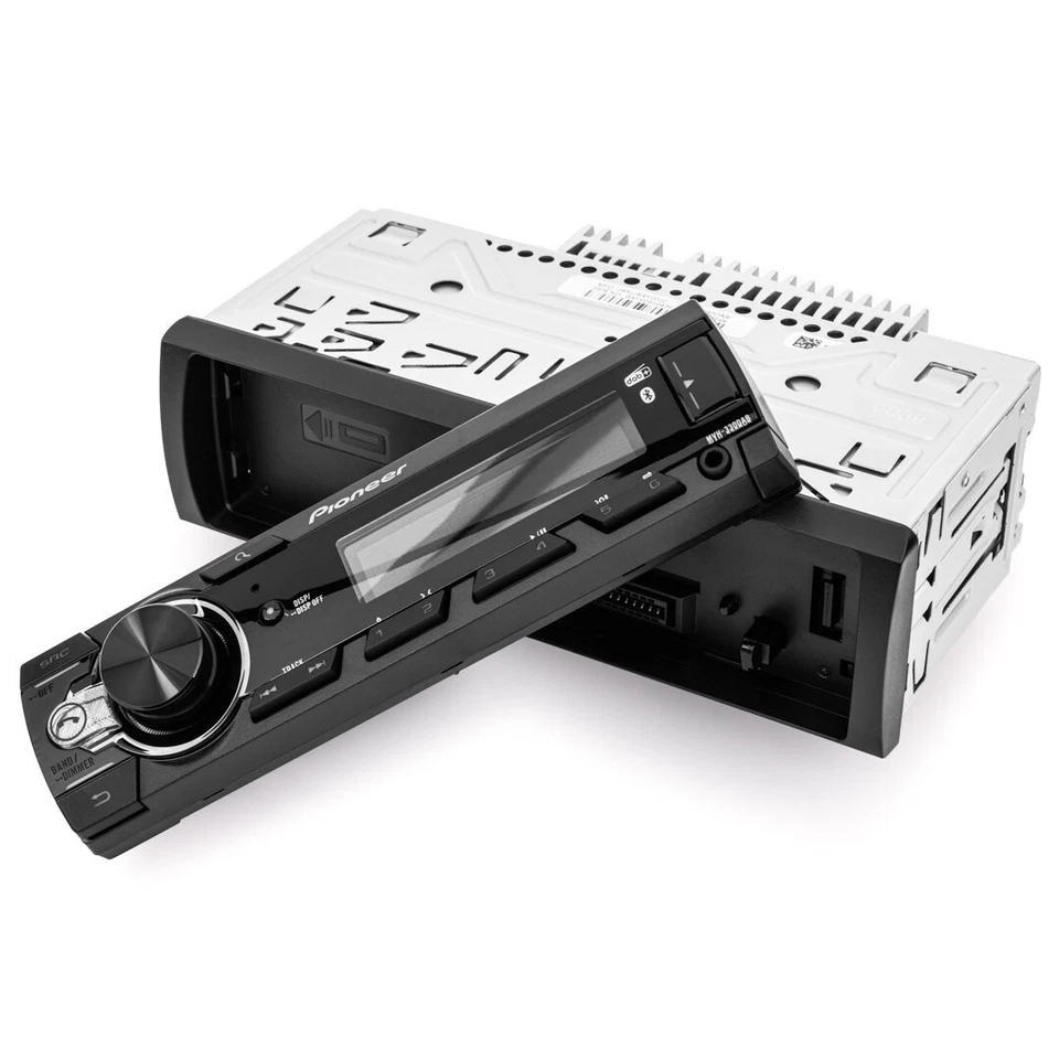 Autoradio Pioneer MVH 330DAB Stereo Radio Bluetooth Aux USB MP3 RCA +Antenna DAB - Immagine 2 di 4