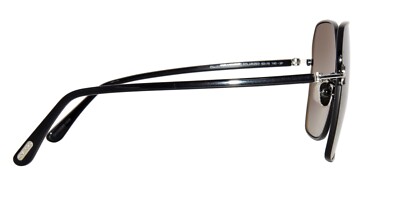 New TOM FORD TF839 01D CLAUDIA-02 62mm Black Polarized  display picture 1