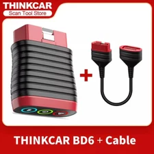 2025 Thinkcar BD6 OBD2 Scanner Bluetooth All System Diagnostic Tool + OBD2 Cable