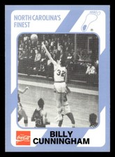 Billy Cunningham 1989 Collegiate Collection North Carolina's Finest  Card #61