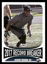 2017 SAGE HIT #133 John Ross Rookie Washington Huskies