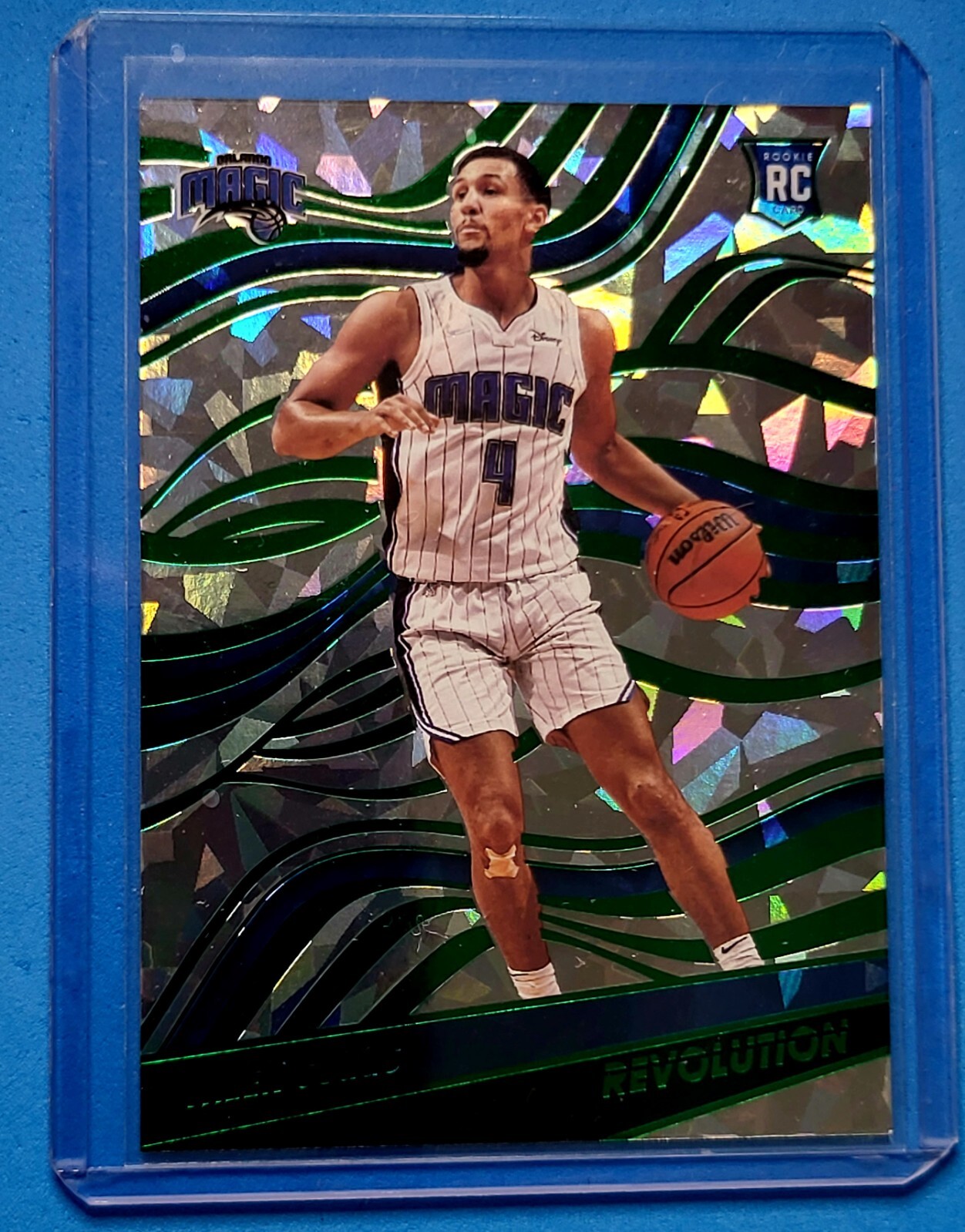 2021-22 Revolution Jalen Suggs Chinese New Year Emerald /88 Rookie RC #126